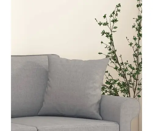 Pagalvėlės, 2Vnt., Šviesiai Pilkos Spalvos, 40X40cm Audinys