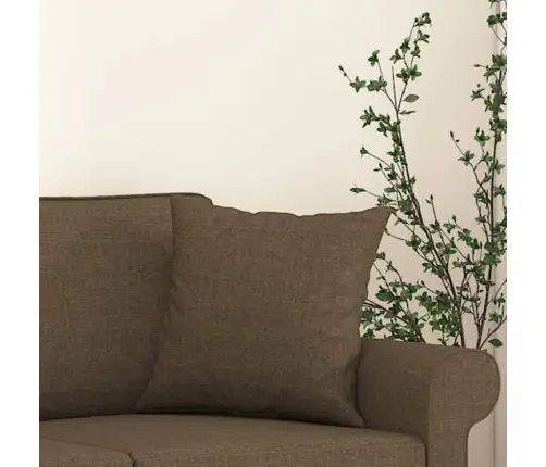 Pagalvėlės, 2Vnt., Rudos Spalvos, 40X40cm Audinys