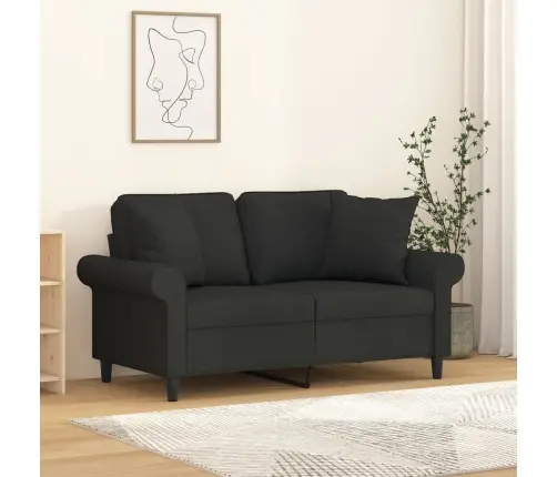 Pagalvėlės, 2Vnt., Juodos Spalvos, 40X40cm Audinys