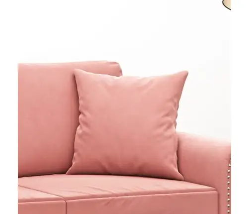 Dekoratiivpadjad 2 Tk, Roosa, 40 X 40 cm Samet