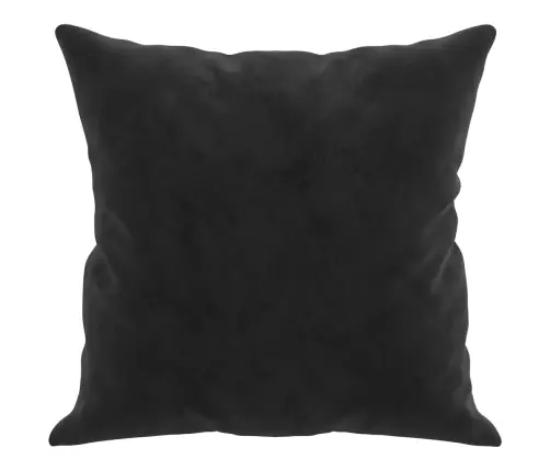 Dekoratīvi Spilveni, 2 Gab., 40X40 Cm, Samts, Melni Vidaxl