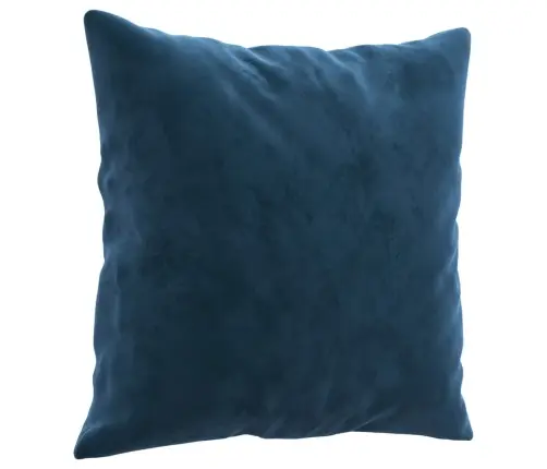 Dekoratīvi Spilveni, 2 Gab., Zili, 40X40 Cm, Samts Vidaxl