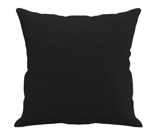 Dekoratīvi Spilveni, 2 Gb., 40X40Cm, Melns Mikrošķiedras Audums Vidaxl
