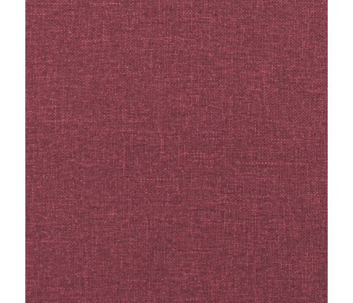 Dekoratīvi Spilveni, 2 Gab., Ø15X50 Cm, Vīnsarkans Audums Vidaxl