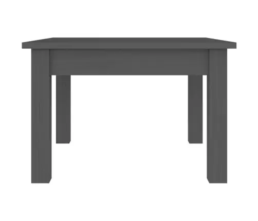 Kavos Staliukas, Pilkas, 45X45X30cm Pušies Medienos Masyvas