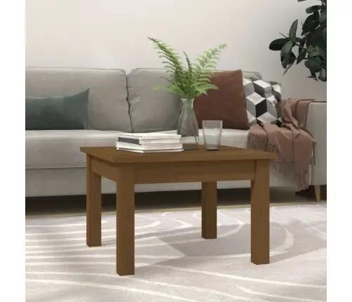 Kohvilaud, Meepruun, 45 X 45 X 30 cm Männipuit