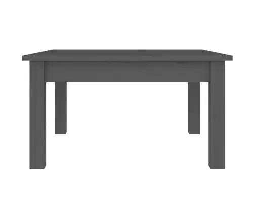 Kafijas Galdiņš, Pelēks, 55X55X30 Cm, Priedes Masīvkoks Vidaxl