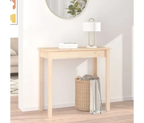 Konsoles Galdiņš, 80X40X75 Cm, Priedes Masīvkoks Vidaxl