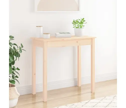 Konsoles Galdiņš, 80X40X75 Cm, Priedes Masīvkoks Vidaxl