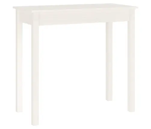 Konsoles Galdiņš, Balts, 80X40X75 Cm, Priedes Masīvkoks Vidaxl Konsoles Galdiņš, Balts, 80X40X75 Cm, Priedes Masīvkoks Vidaxl