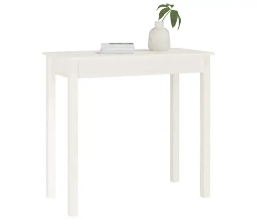 Konsoles Galdiņš, Balts, 80X40X75 Cm, Priedes Masīvkoks Vidaxl Konsoles Galdiņš, Balts, 80X40X75 Cm, Priedes Masīvkoks Vidaxl