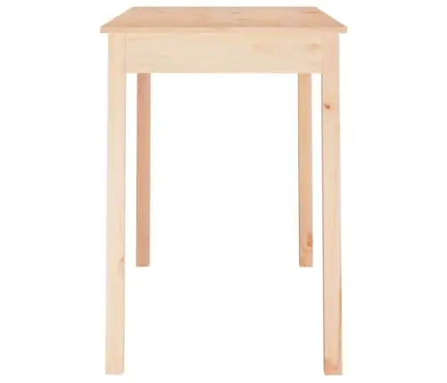 Valgomojo Stalas, 110X55X75cm Pušies Medienos Masyvas