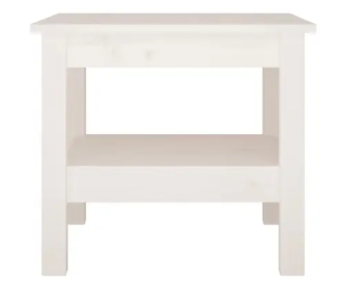 Kafijas Galdiņš, Balts, 45X45X40 Cm, Priedes Masīvkoks Vidaxl Kafijas Galdiņš, Balts, 45X45X40 Cm, Priedes Masīvkoks Vidaxl