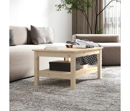 Kohvilaud 80 X 50 X 40 cm Männipuit Kohvilaud 80 X 50 X 40 cm Männipuit