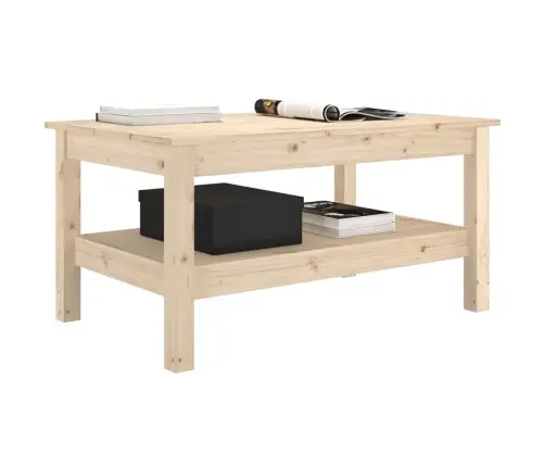 Kohvilaud 80 X 50 X 40 cm Männipuit Kohvilaud 80 X 50 X 40 cm Männipuit