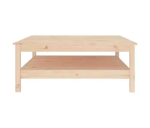 Kafijas Galdiņš, 100X100X40 Cm, Priedes Masīvkoks Vidaxl