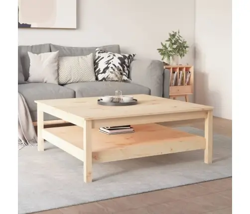 Kafijas Galdiņš, 100X100X40 Cm, Priedes Masīvkoks Vidaxl