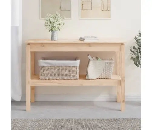 Konsoles Galdiņš, 110X40X75 Cm, Priedes Masīvkoks Vidaxl