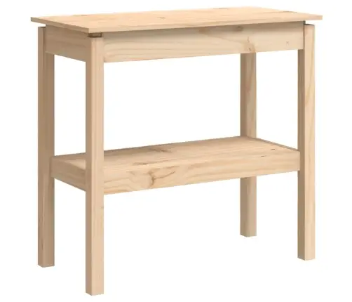 Konsoles Galdiņš, 80X40X75 Cm, Priedes Masīvkoks Vidaxl