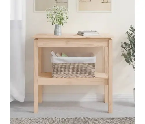 Konsoles Galdiņš, 80X40X75 Cm, Priedes Masīvkoks Vidaxl