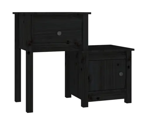 Öökapp, Must, 79,5 X 38 X 65,5 cm Männipuit