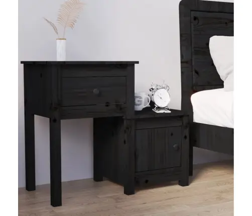 Öökapp, Must, 79,5 X 38 X 65,5 cm Männipuit