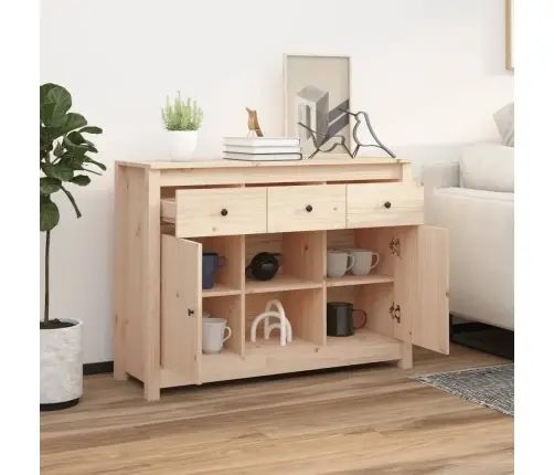 Kumode, 100X35X74,5 Cm, Priedes Masīvkoks Vidaxl Kumode, 100X35X74,5 Cm, Priedes Masīvkoks Vidaxl