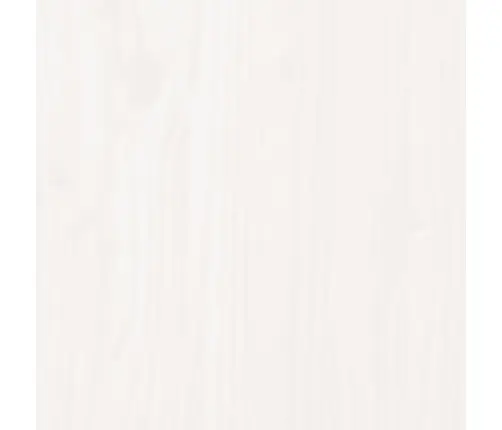 Kumode, Balta, 100X35X74 Cm, Priedes Masīvkoks Vidaxl