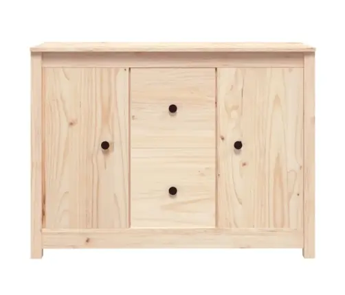 Kumode, 100X35X74 Cm, Priedes Masīvkoks Vidaxl