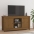Tv Skapītis, Medus Brūns, 103X36,5X52 Cm, Priedes Masīvkoks Vidaxl