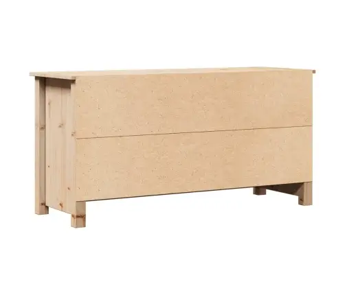 Tv Skapītis, 103X36,5X52 Cm, Priedes Masīvkoks Vidaxl