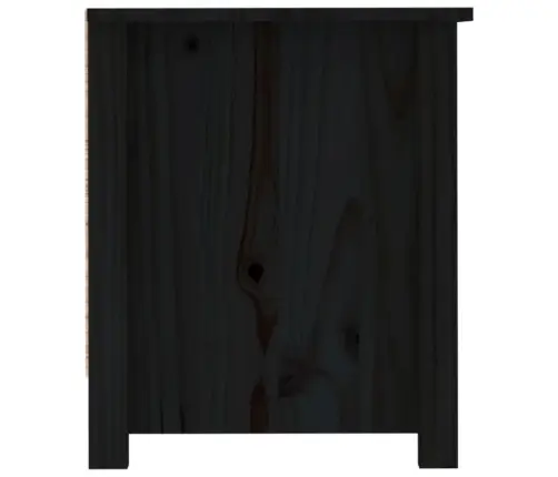 Kingakapp, Must, 110 X 38 X 45,5 cm Männipuit