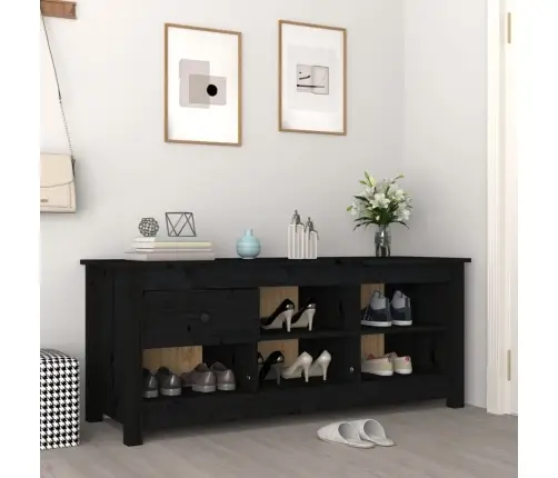 Kingakapp, Must, 110 X 38 X 45,5 cm Männipuit