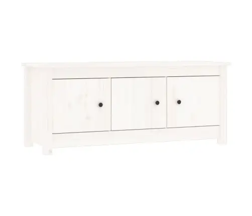 Kingakapp, Valge, 110 X 38 X 45,5 cm Männipuit