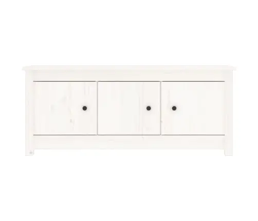 Kingakapp, Valge, 110 X 38 X 45,5 cm Männipuit