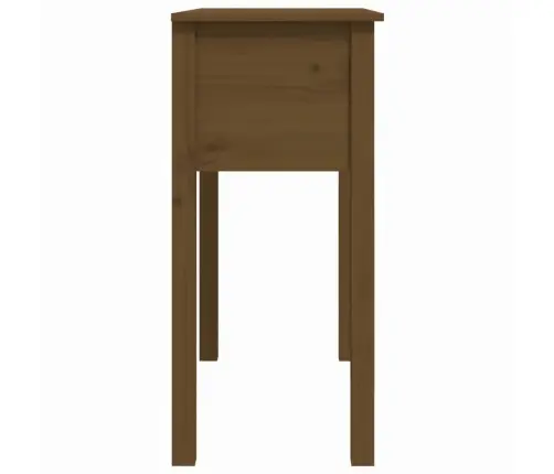 Konsoles Galdiņš, Medus Brūns, 70X35X75 Cm, Priedes Masīvkoks Vidaxl