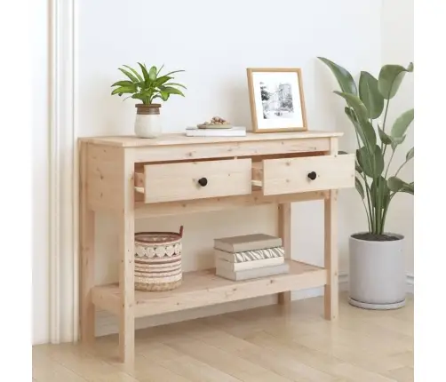 Konsoollaud, 100 X 35 X 75 cm Männipuit