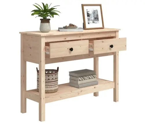 Konsoollaud, 100 X 35 X 75 cm Männipuit