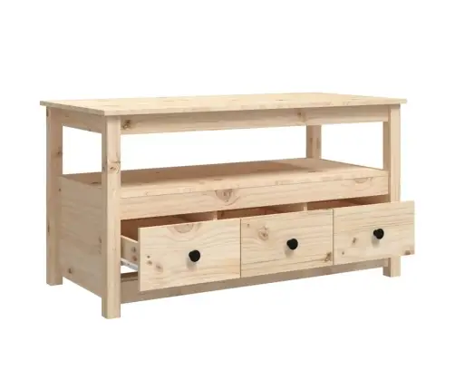 Kafijas Galdiņš, 102X49X55 Cm, Priedes Masīvkoks Vidaxl