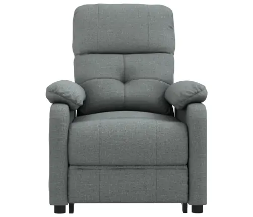 Püsti Tõusmist Toetav Massaažitool, Tumehall, Kangas