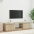 Telerialus Led-Tuledega, Suitsutatud Tamm, 140 X 40 X 36 Cm