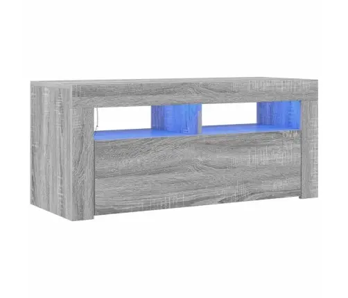 Telerialus Led-Tuledega, Hall Sonoma Tamm, 90 X 35 X 40 Cm