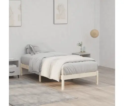 Voodiraam Ilma Madratsita, 100X190 cm Männipuit Kaksikute