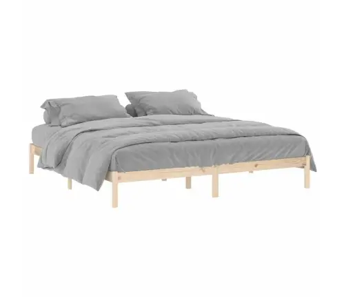 Voodiraam Ilma Madratsita, 193X203 cm Männipuit