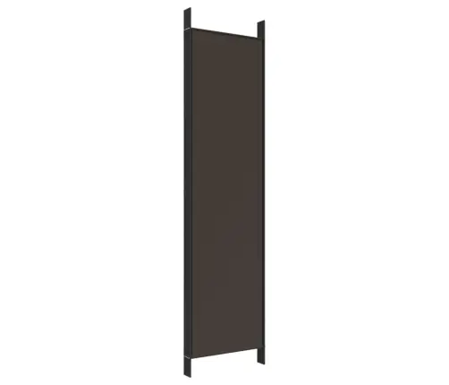 5-Paneļu Istabas Aizslietnis, 250X200 Cm, Brūns Audums Vidaxl