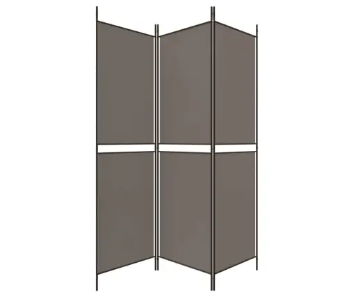 Kambario Pertvara, 3 Dalių, Antracito, 150X180cm Audinys