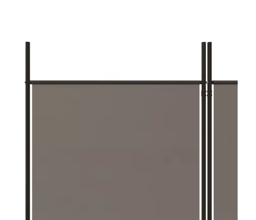 5-Paneļu Istabas Aizslietnis, 250X180 Cm, Antracītpelēks Audums Vidaxl