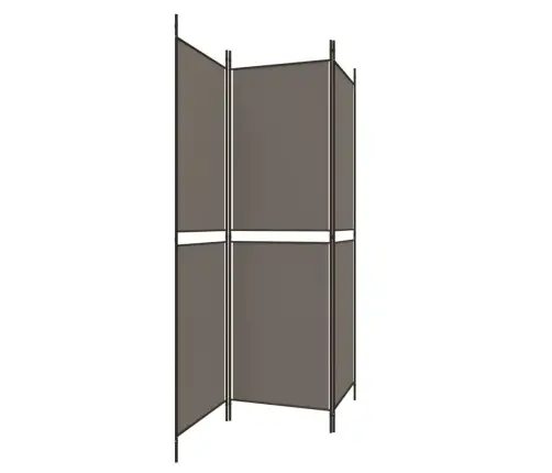 Kambario Pertvara, 3 Dalių, Antracito, 150X220cm Audinys