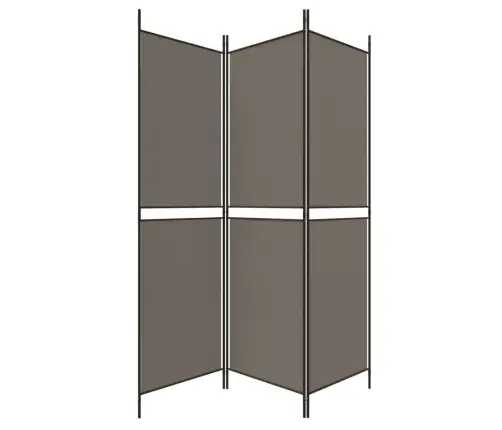 Kambario Pertvara, 3 Dalių, Antracito, 150X220cm Audinys