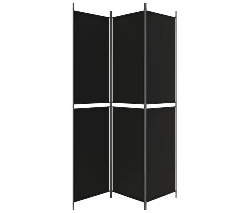 3 Paneeliga Ruumijagaja, Must, 150X220 cm Kangas
